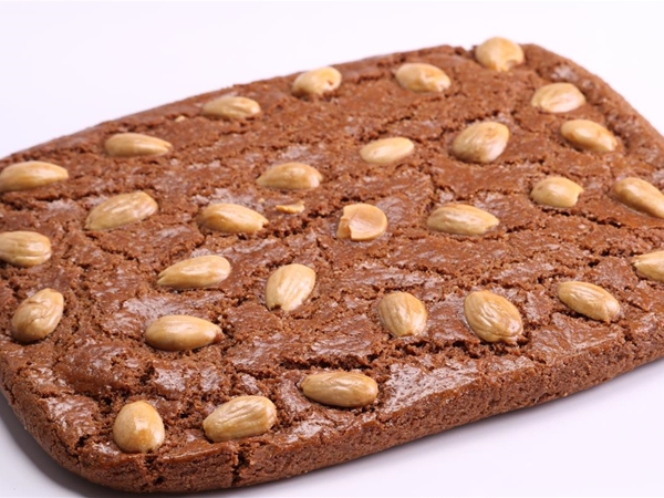 Speculaasbrok met amandel