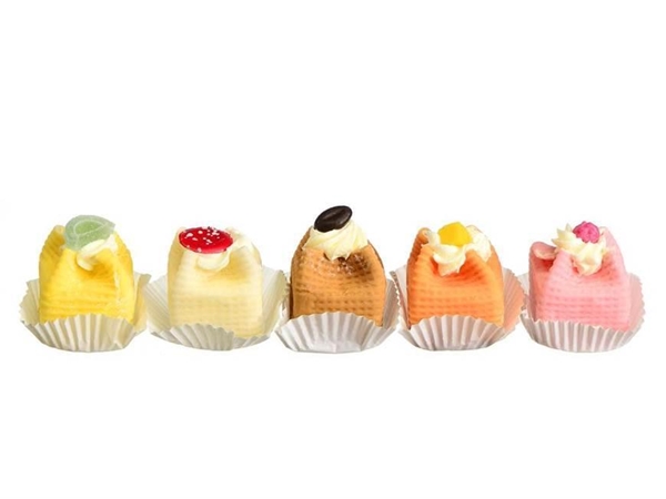 Mini kasteeltjes DIEPVRIES, 8 stuks