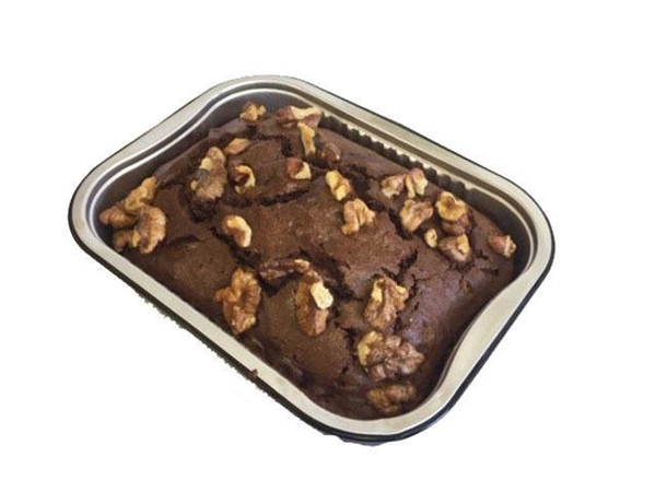 Brownie in bakje (4 pers.)