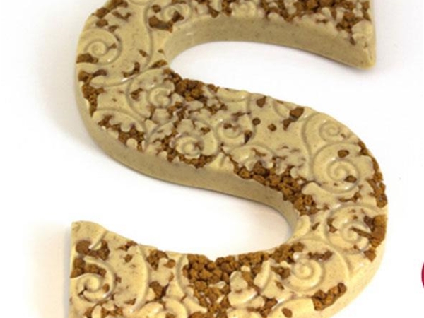 Chocoladeletter speculaas S