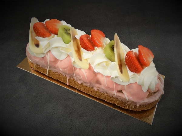 Aardbeibavaroiseslof