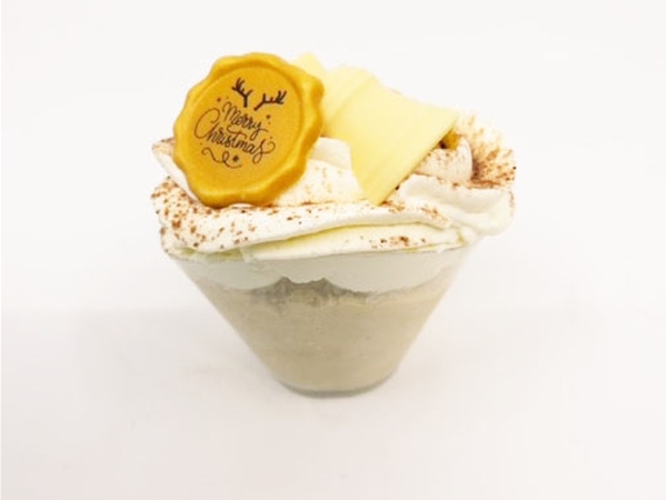 Crème brûléepudding eenpersoons