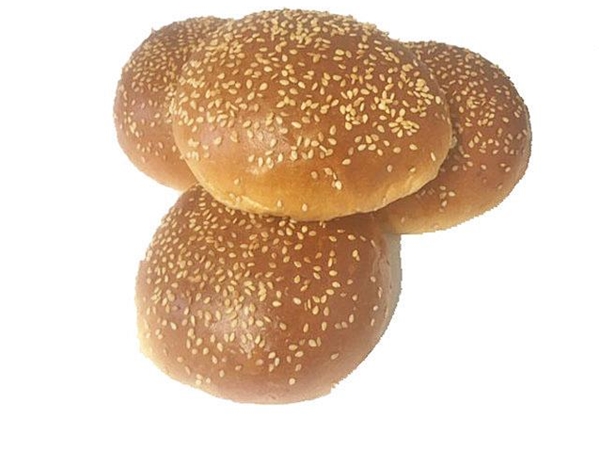 Hamburgerbroodjes, 4 stuks